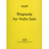 Rhapsody for Violin Solo