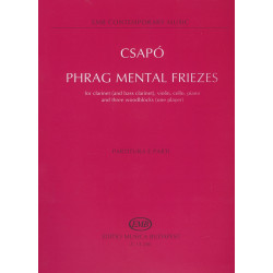 Phrag Mental Friezes for clarinet (and bass clar