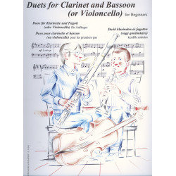 Duos für Klarinette und Fagott (oder Violoncello)