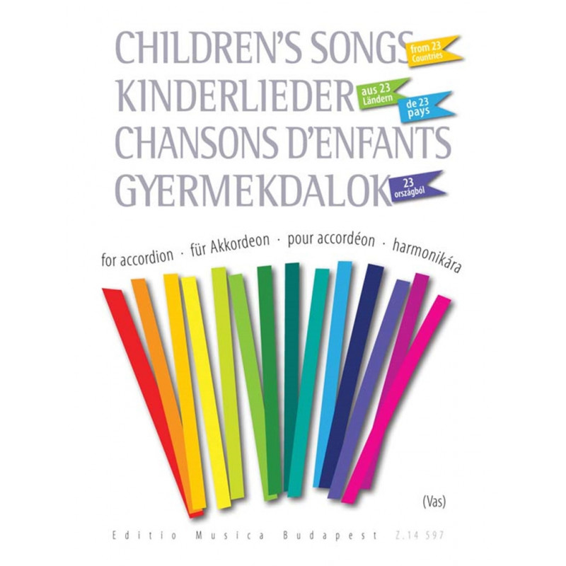Kinderlieder aus 23 Ländern für Akkordeon