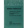 Missa choralis für gem. Chor und Orgel