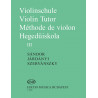 Violinschule - Violin Tutor -Méthode de Violon III
