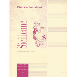 Sicilienne for Alto Saxophone and Piano