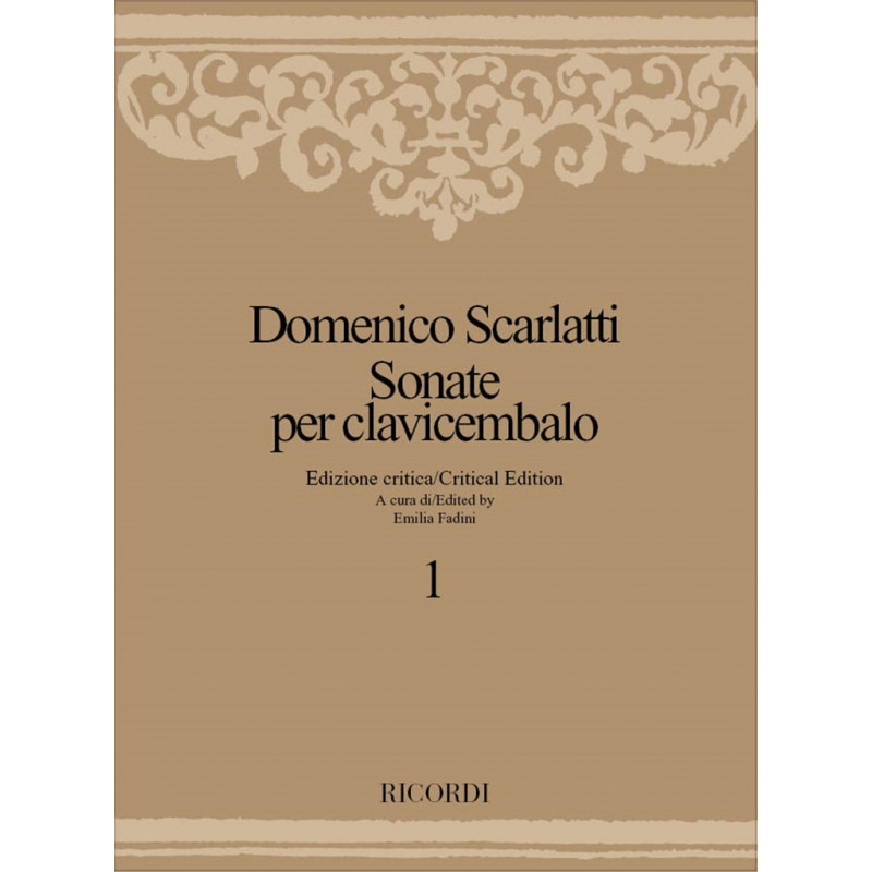 Sonate Per Clavicembalo - Volume 1