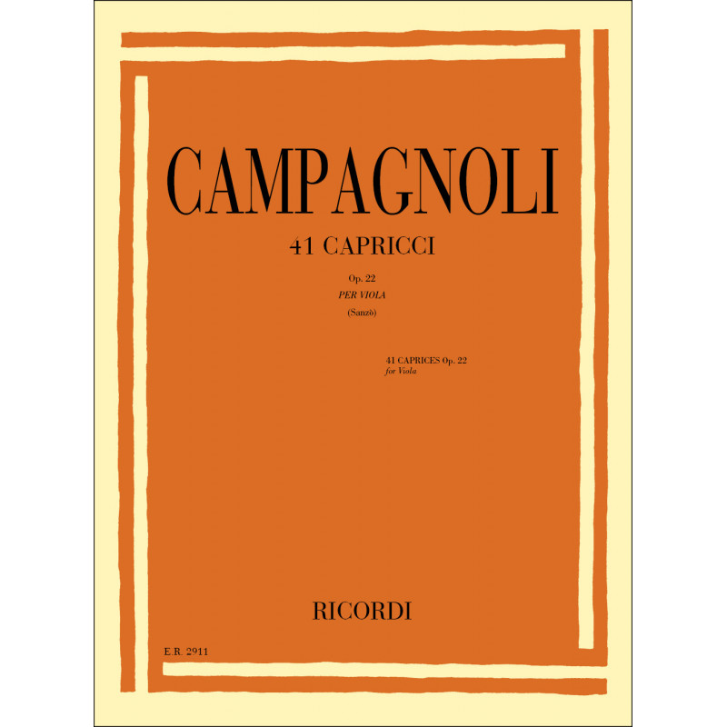41 Capricci Op. 22