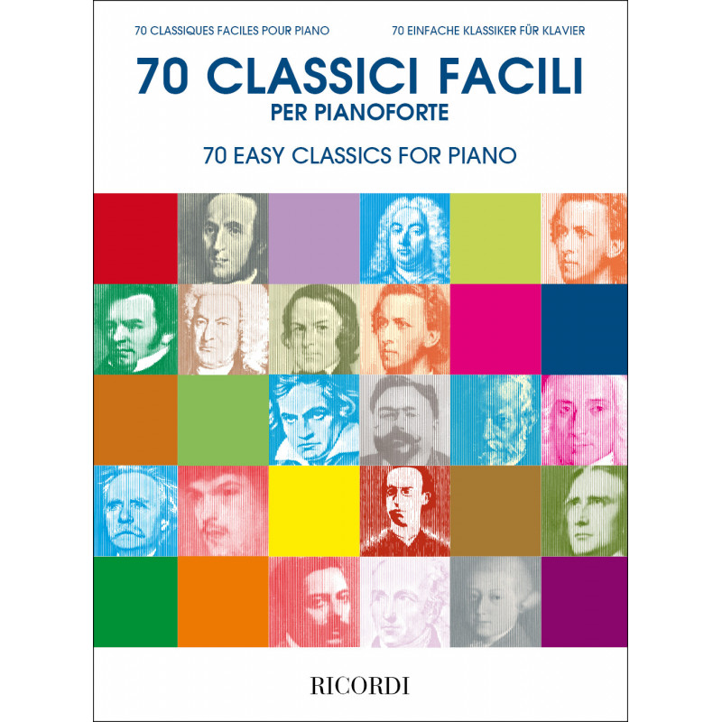 70 Classici facili per pianoforte