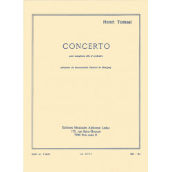 Concerto For Alto Saxophone And Orchestra