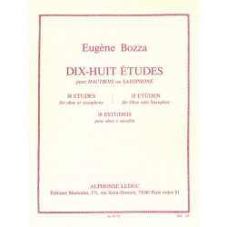 18 etudes For Oboe Or...