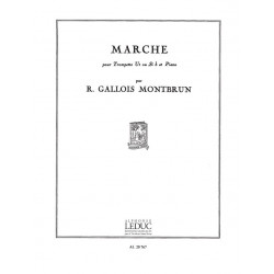 Raymond Gallois-Montbrun  Marche