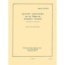 4 Variations Sur Un Theme De D Scarlatti