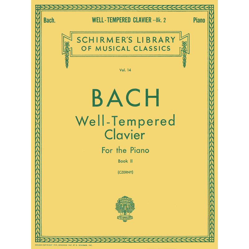 Well Tempered Clavier - Book 2