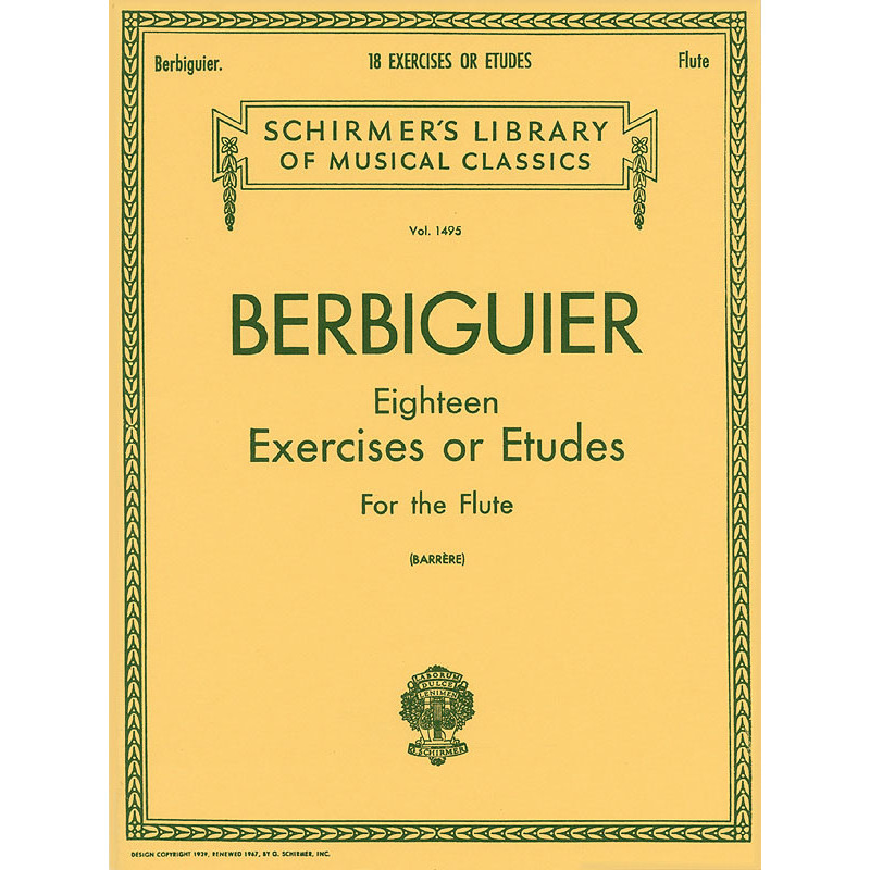 Eighteen Exercises or Etudes