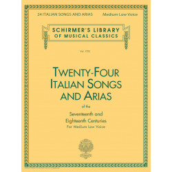 24 Italian Songs & Arias -...