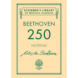 A6 Spiral Bound Notebook - Beethoven 250