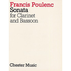 Sonata For Clarinet And Bassoon