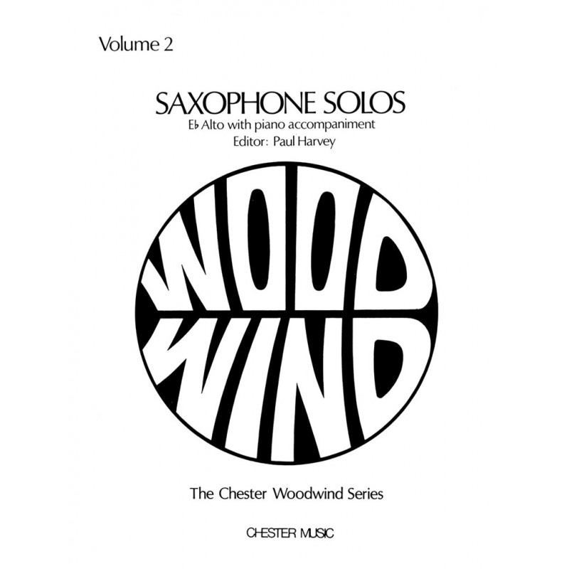 Saxophone Solos Volume 2 E Flat Alto Saxophone