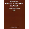5 Old French Dances