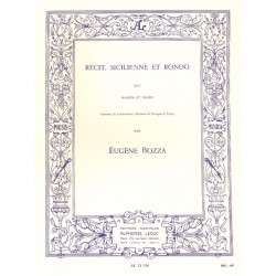 Recit, Sicilienne And Rondo for Bassoon And Piano