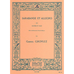 Sarabande et Allegro for Oboe and Piano