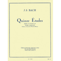 Quinze etudes For Clarinet