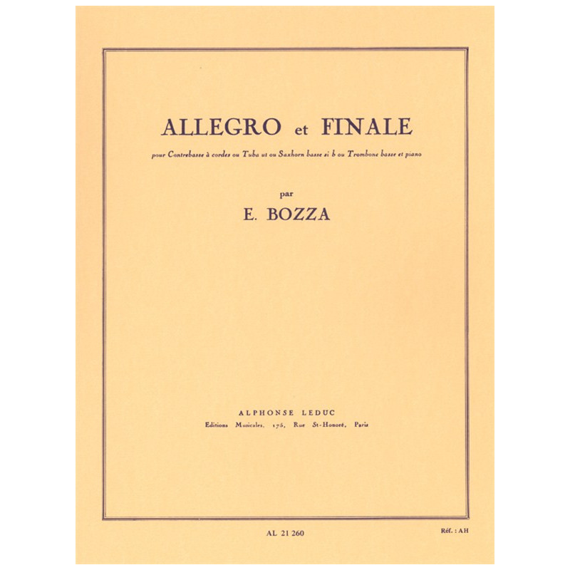 Allegro And Finale