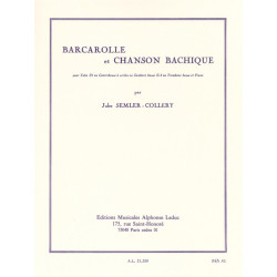Barcarolle and Bacchanalian Song