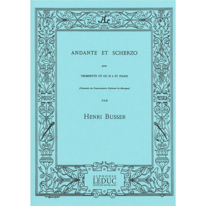 Andante and Scherzo, Op. 44 (Trumpet and Piano)