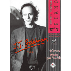 Spécial Piano N°7, J.J. GOLDMAN Vol. 2