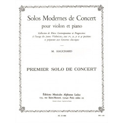 Solo Moderne De Concert N01