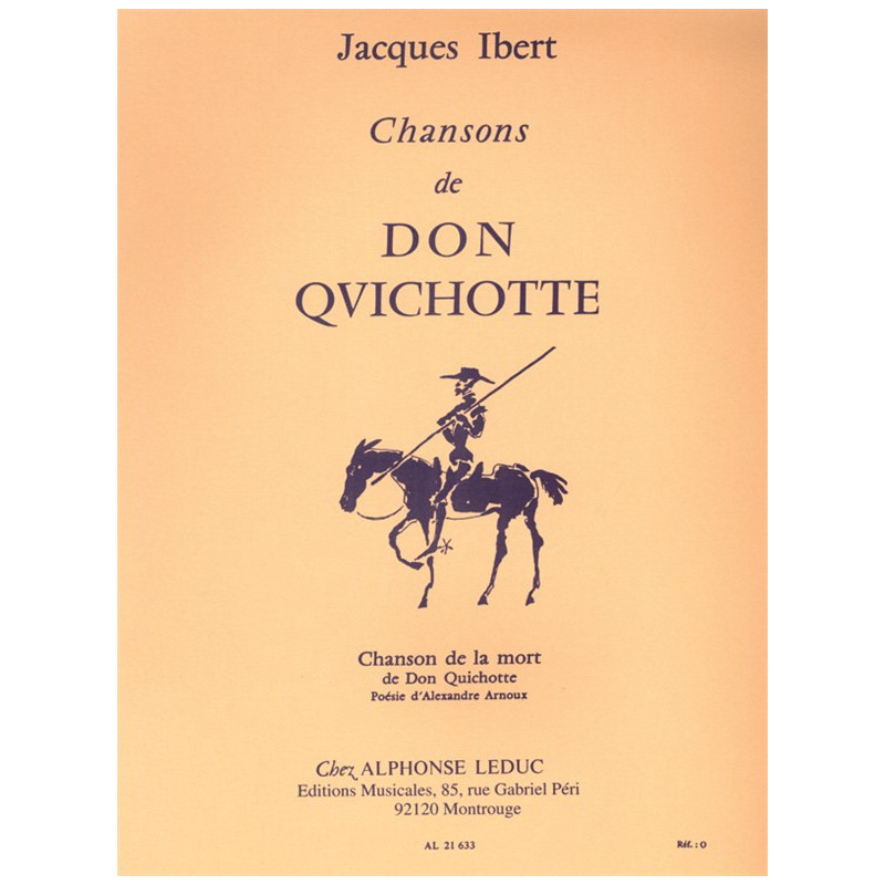 Chansons De Don Quichotte No.4 -Chanson De La Mort