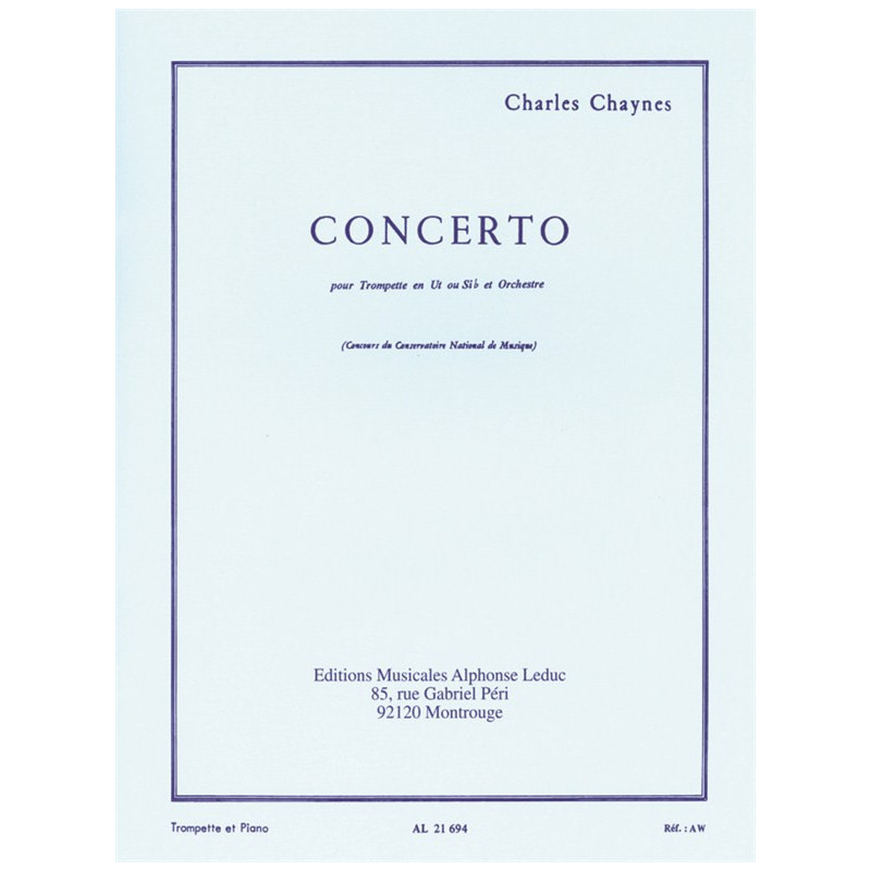 Concerto - Trompette et Orchestre