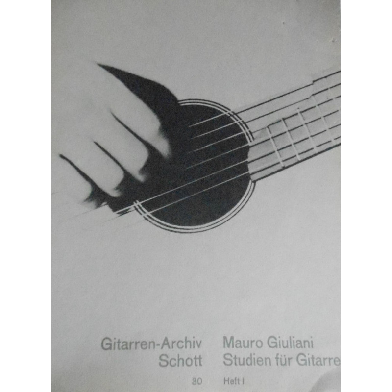 gitarren-archiv 30 studien fur gitarren vol 1