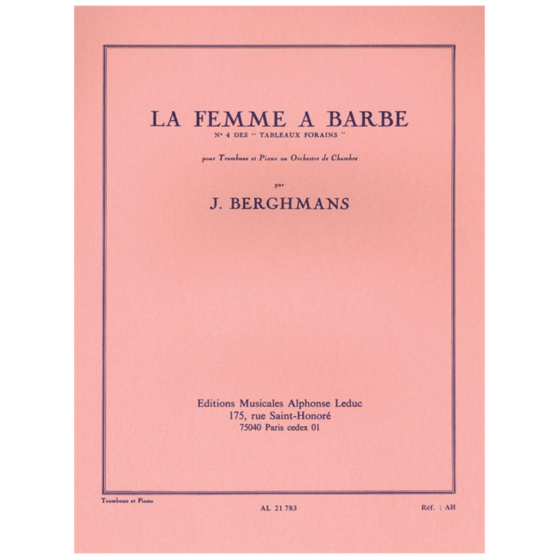 Jose Berghmans  La Femme a Barbe