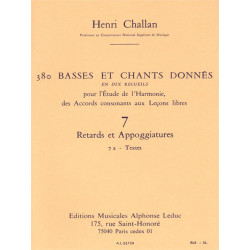 380 Basses et Chants Donnes Vol. 7A
