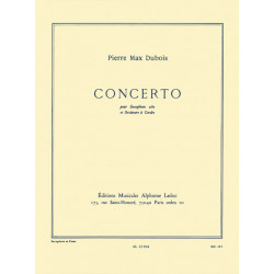 Concerto For Alto Saxophone And String Orchestra