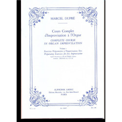 Complete Course in Organ Improvisation - Volume 1
