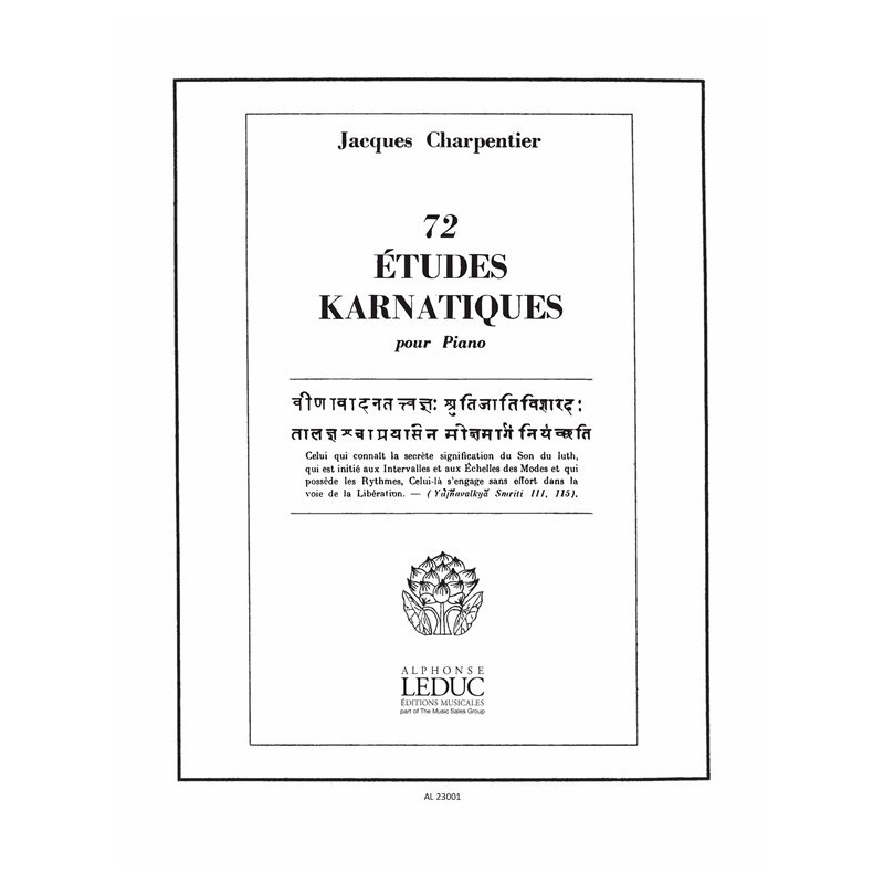 72 Etudes Karnatiques Cycle 02