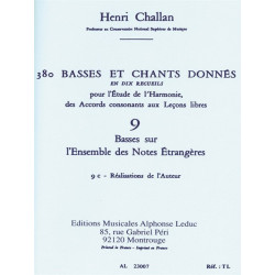 380 Basses et Chants Donnes Vol. 9C