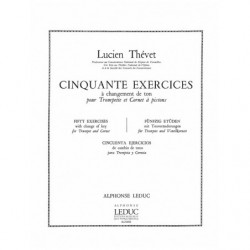 Lucien Thevet  50 Exercices a Changements de Tons