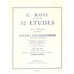 32 studies (Clarinet)