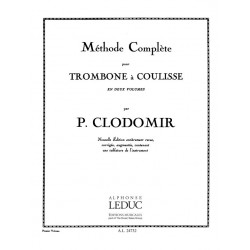 Methode Complete de Trombone, Vol.1