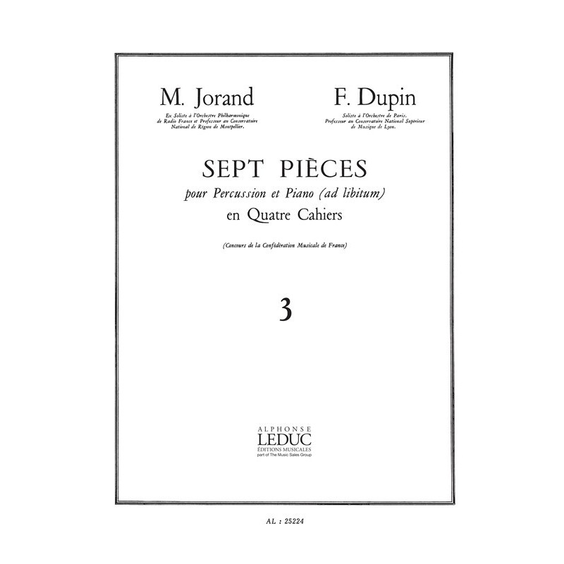 7 Pieces Vol.3 - Rapsodie-Ptite Ecossaise