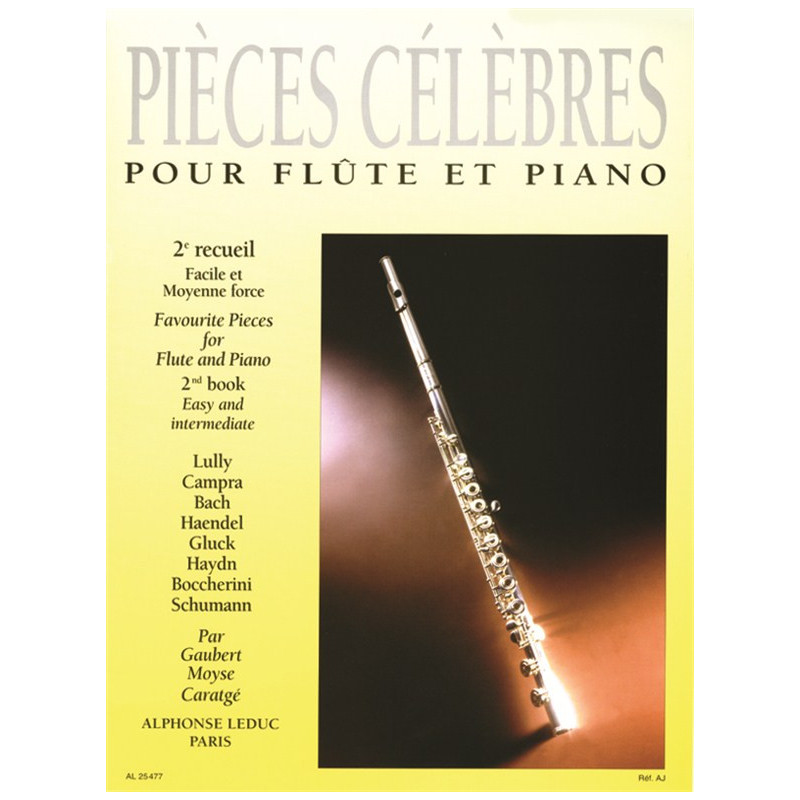 Pieces Celebres pour Flûte et Piano Vol. 2