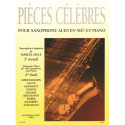Famous Pieces For Alto Saxophone and Piano Vol. 2