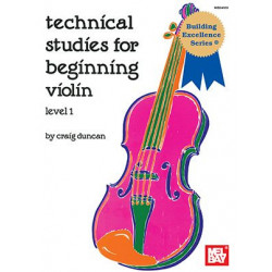 Technical Studies For Beginning Violin