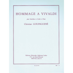 Hommage A Vivaldi - Double Bass And Piano
