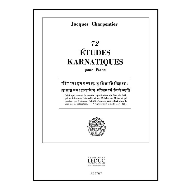 75 Etudes Karnatiques Cycle 09