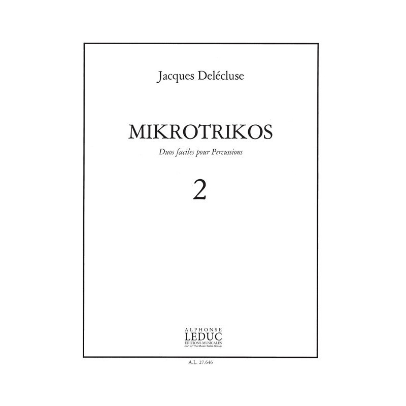 Jacques Delecluse  Mikrotrikos 2