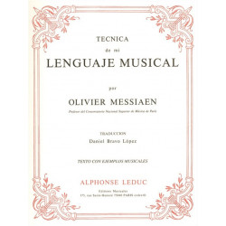 Olivier Messiaen  Tecnica de Mi Lenguaje Musical