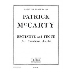 Patrick McCarty  Recitative and Fugue